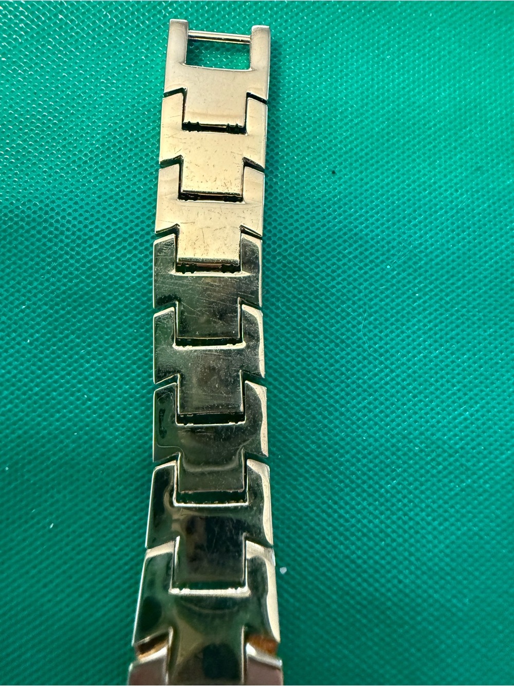 Victoria Wieck Gold-Tone Crystal Oval Mother-of-Pearl Bracelet Watch - Picture 5 of 7